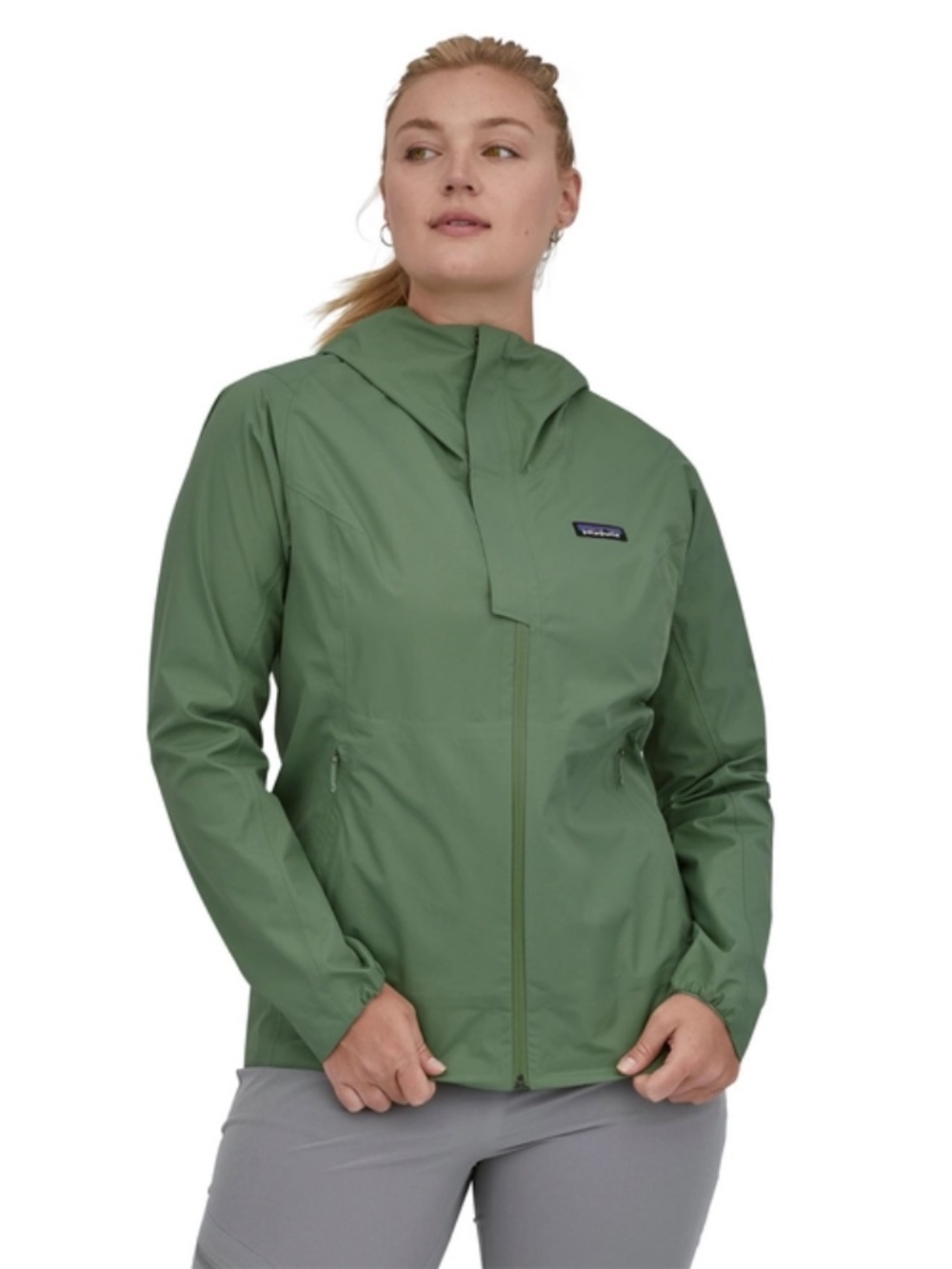 Patagonia Women's Slate Sky Jacket in Sedge Green Size XS
